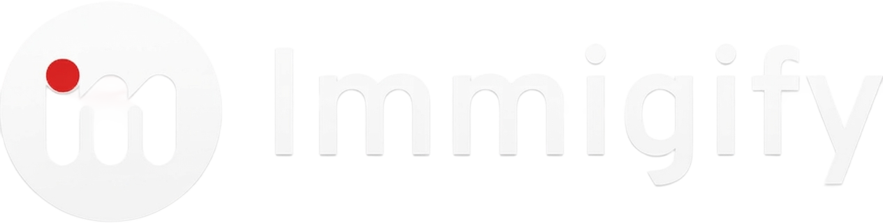 Immigify Logo White